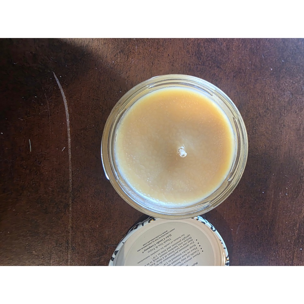 Tyler Candle Company Mulled Cider 3.4 oz Scented Jar Candle Leopard Print Lid - Picture 3 of 3